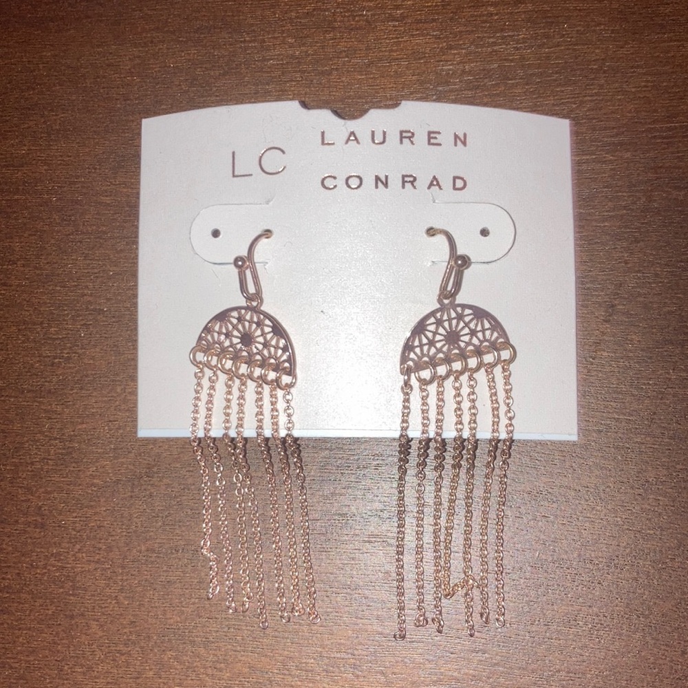 LC dangle earrings